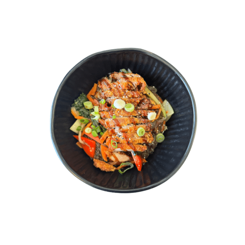 72. Japchae Teriyaki Ori (Duck)