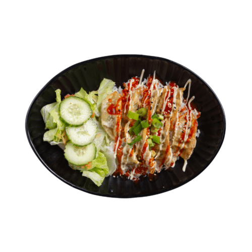 Kimchi Gyoza Rice