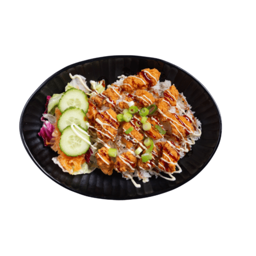 Teriyaki Chicken Popcorn Rice