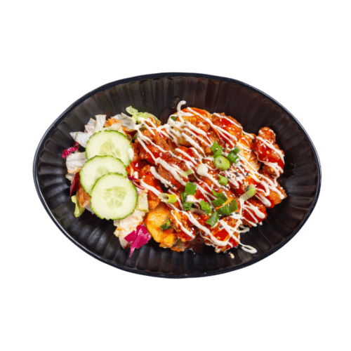 Yangnyeom Chicken Popcorn Rice