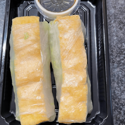Sommer rollen mit Tofu