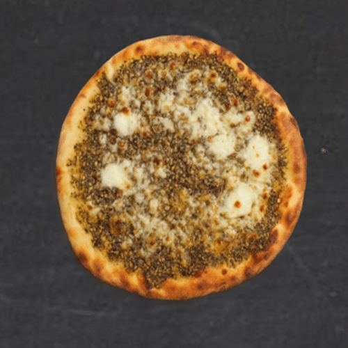 Manakish Käse mit Zaatar