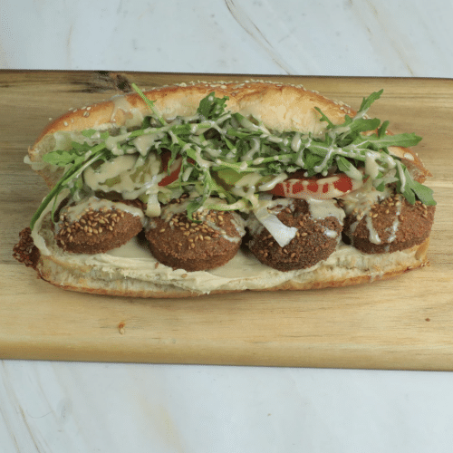 Falafel Baguette Menü