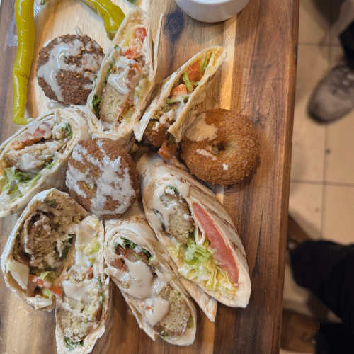 Falafel Wrap Menü
