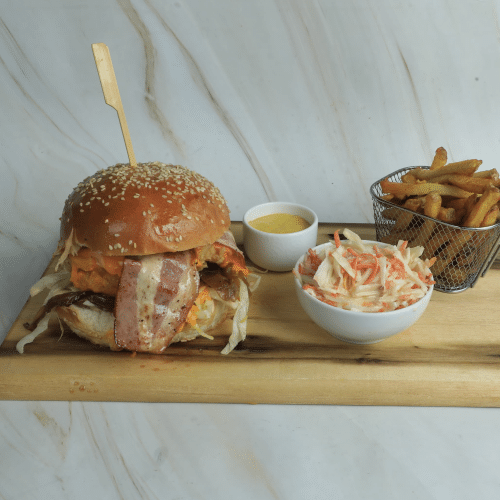 Grande Chicken Burger (Deluxe) Menü
