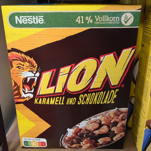 Nestlé Lion Karamell und Schokolade 400gr