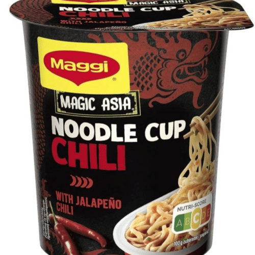 Noodle Cup Chili with Jalapeno Chili