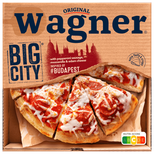 Original Wagner Big City Pizza Budapest 425gr