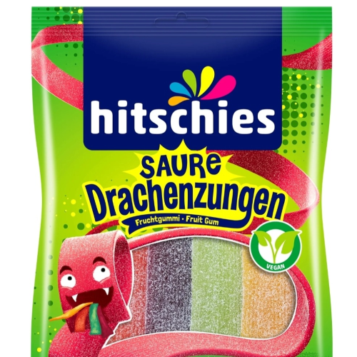 Hitschies Saure Drachenzungen 125 g Fruit