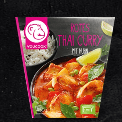 Youcook Rotes Thai Curry mit Huhn