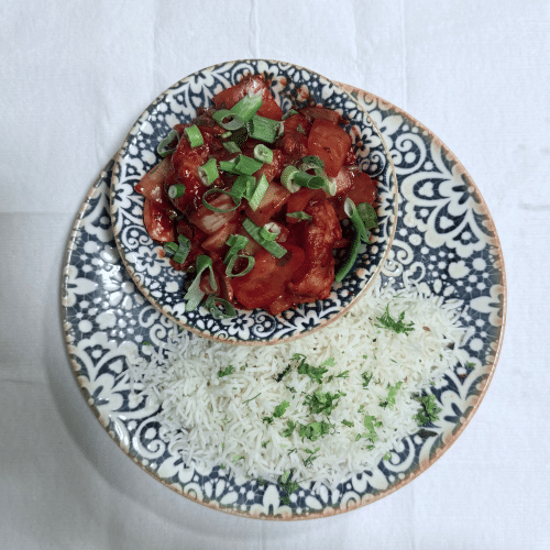 Fisch Chilli (Scharf)