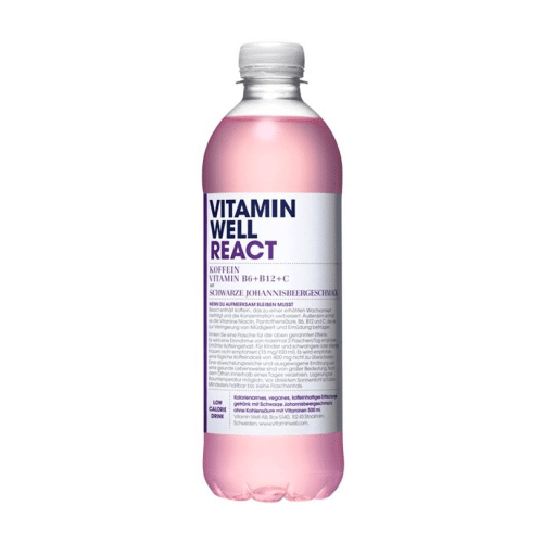 Vitamin Well React 0,5l (Einweg)