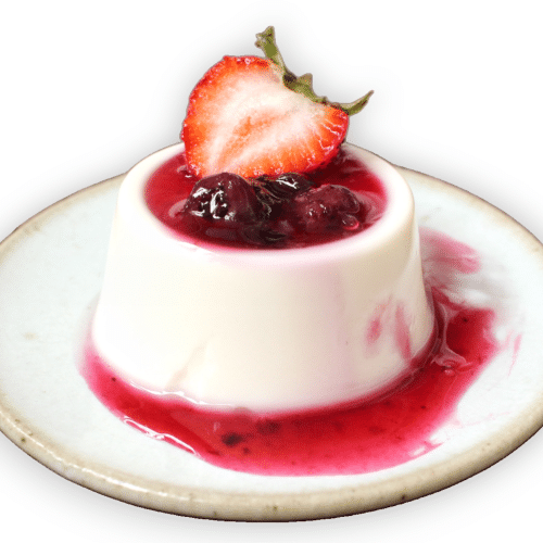 Hausgemachte Panna Cotta