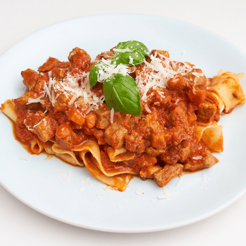Parpardelle al Ragu di Vitello