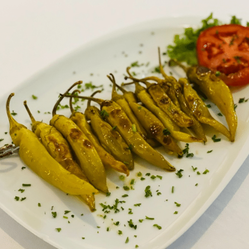 Peperoni vom Grill