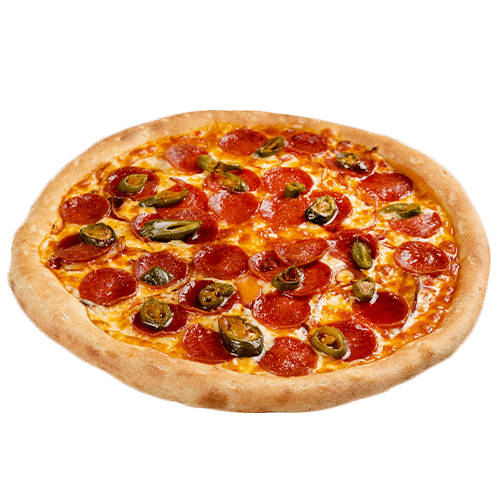 Pizza Peperoni Power (scharf)