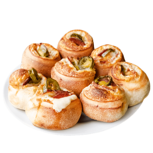 Pizzabrötchen mit Peperonisalami
