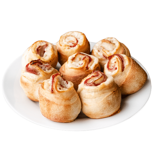 Pizzabrötchen mit Salami
