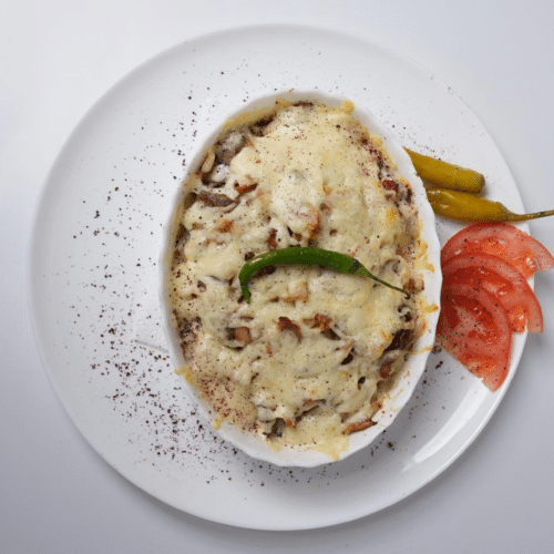 Döner überbacken