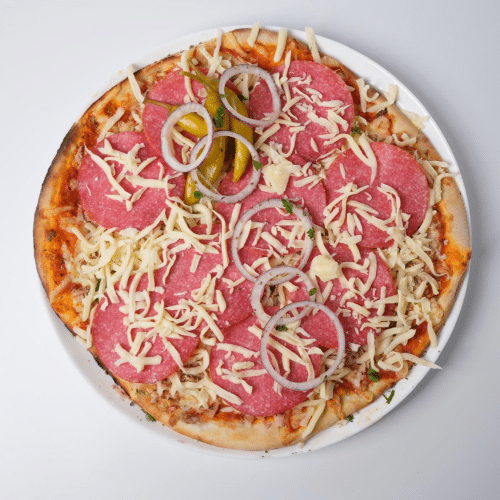 Pizza türkische Salami
