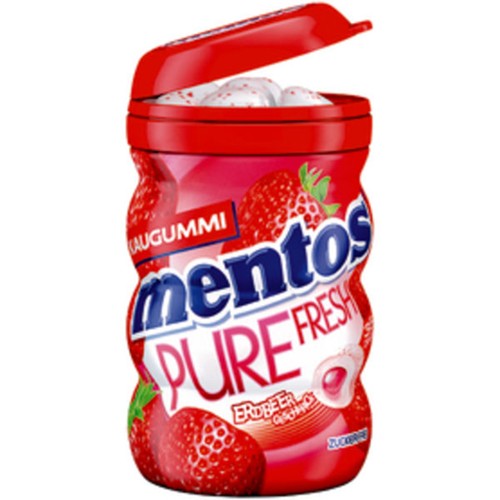 Mentos Pure Fresh Erdbeer Geschmack 70g