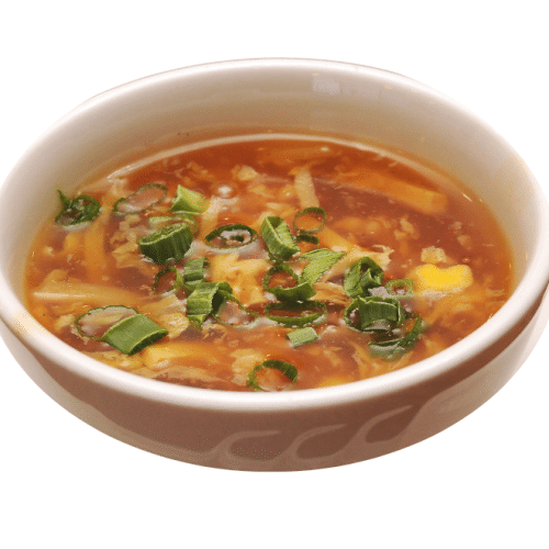 Sauer-Scharfe-Suppe