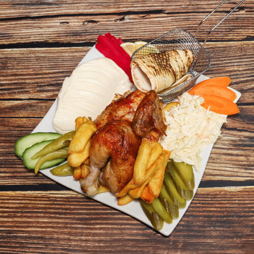 Gegrilltes Hähnchen