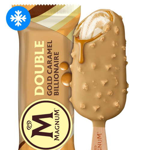 Magnum Double Gold Caramel Billionaire 85ml