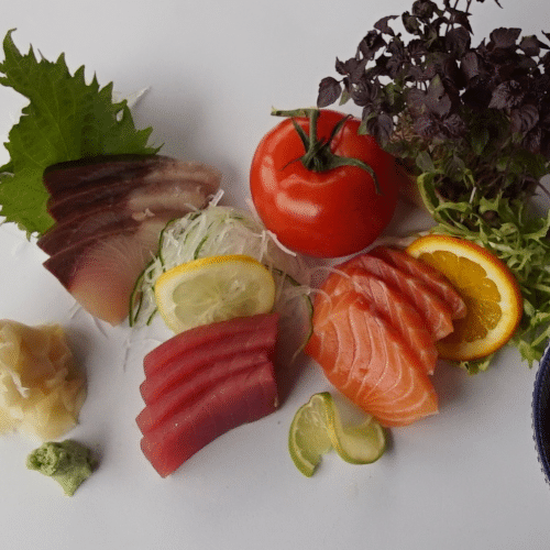 Gemischtes Sashimi [3 Sorten]