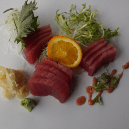 Thunfisch Sashimi