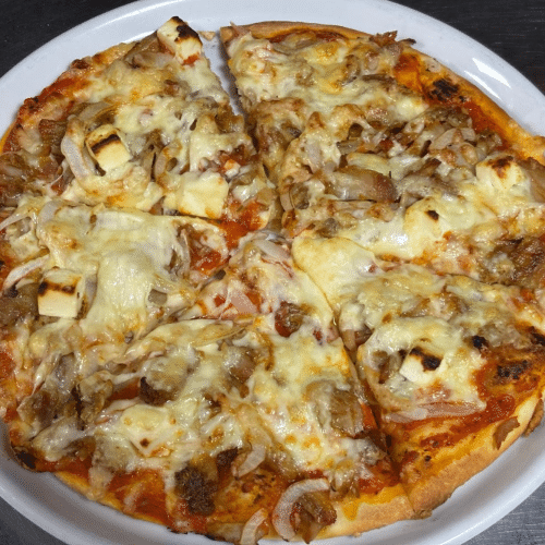 Hähnchendönerpizza