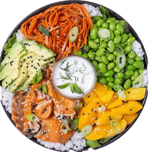 Salmon Avocado Bowl