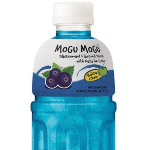 Mogu Mogu Schwarze Johannesbeere mit Nata de Coc (Einweg)