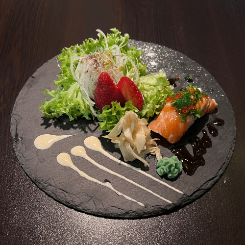 Aburi Sake Nigiri