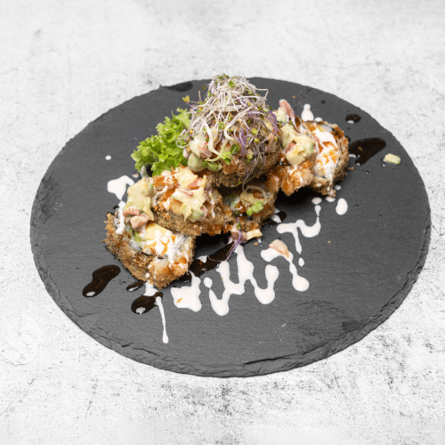 Big Fried Veggie Crunchy Roll