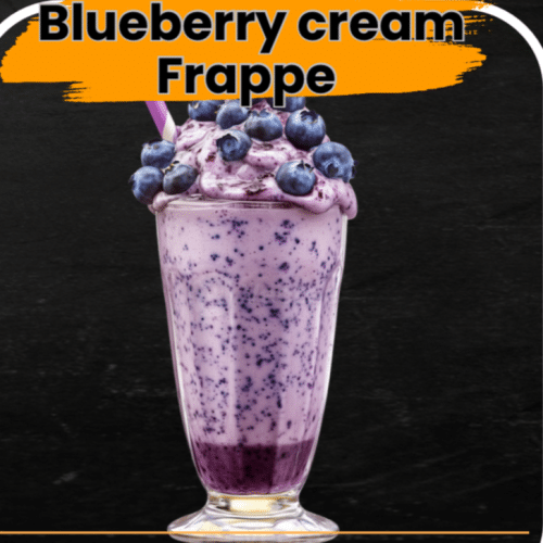 Blueberry cream Frappe 0,5l
