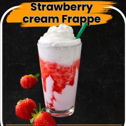 Strawberry cream Frappe 0,5l
