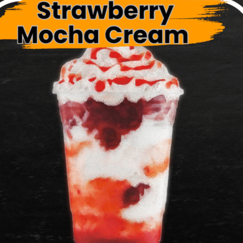 Strawberry Mocha Cream frappe 0,5l