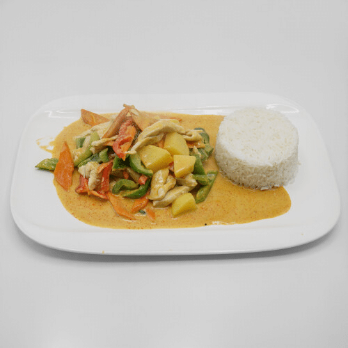 Massaman Gai (scharf)
