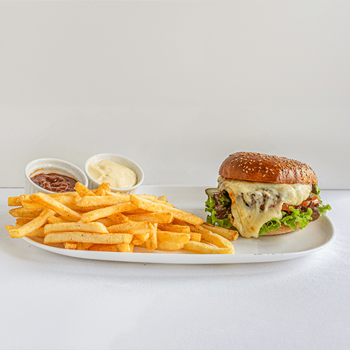 Cheeseburger Menü