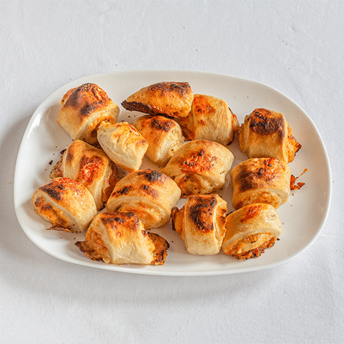 Gefüllte Pizzabrötchen