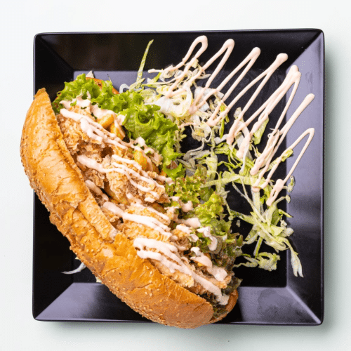 5. crispy Hähnchen Sandwich