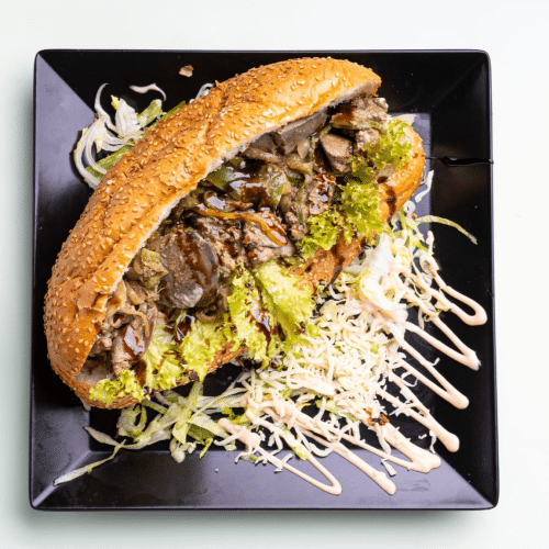 13. hähnchenleber Sandwich