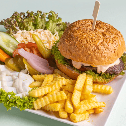 30. hamburger Teller
