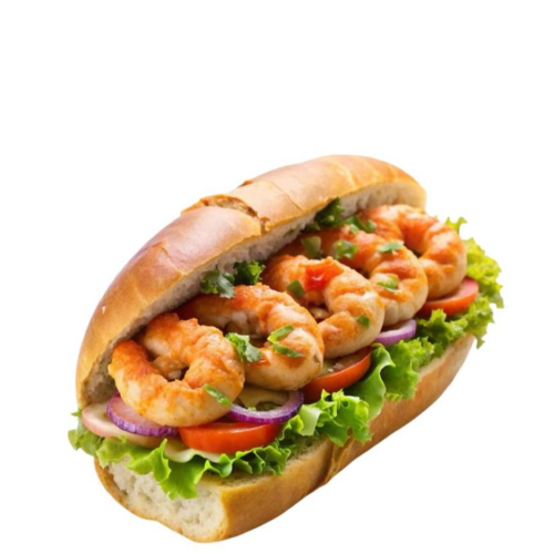 Scampi-Sandwich