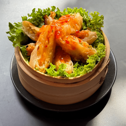 Cheesy Spring Rolls