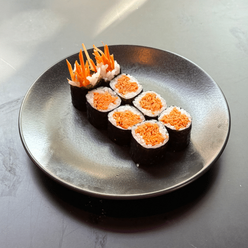 Karotten Maki (vegan) (8 Stück)