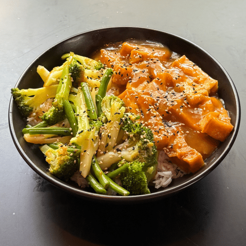 Orange Tofu (vegan)