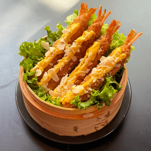 Tempura Garnelen (4 Stück)