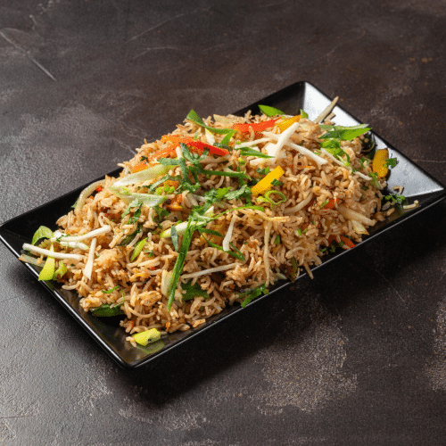 Schezwan Fried Rice (scharf)